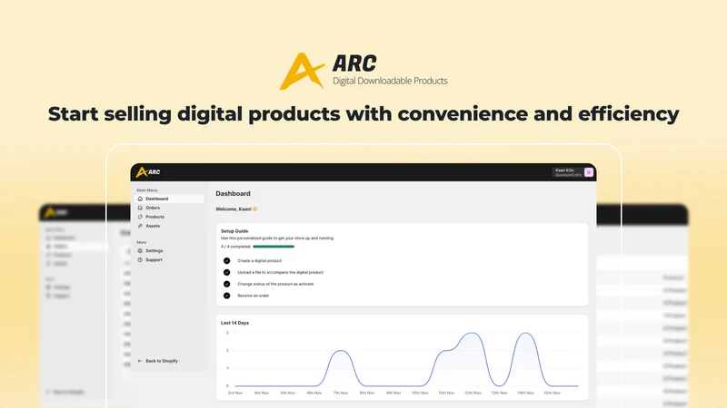 Arc ‑ Digital Content Sales
