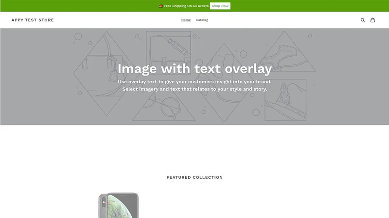 Appy: Sales Announcement Bar