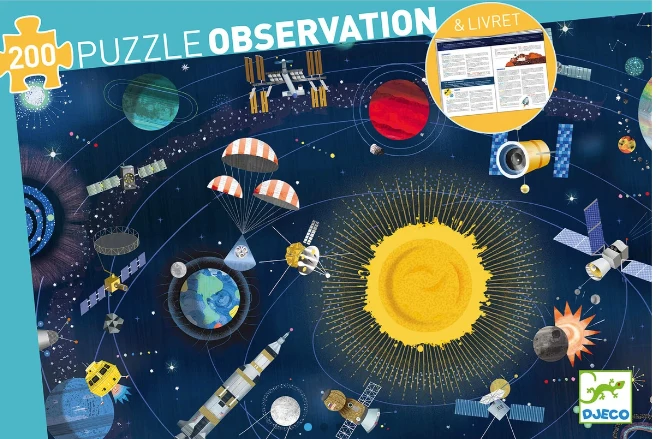 Puzzle Observación El Espacio - Djeco
