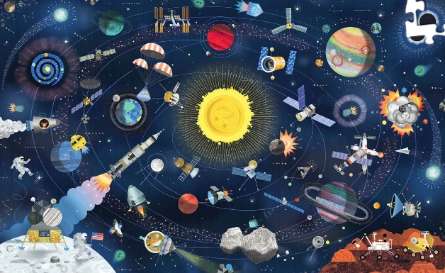 Puzzle Observación El Espacio - Djeco