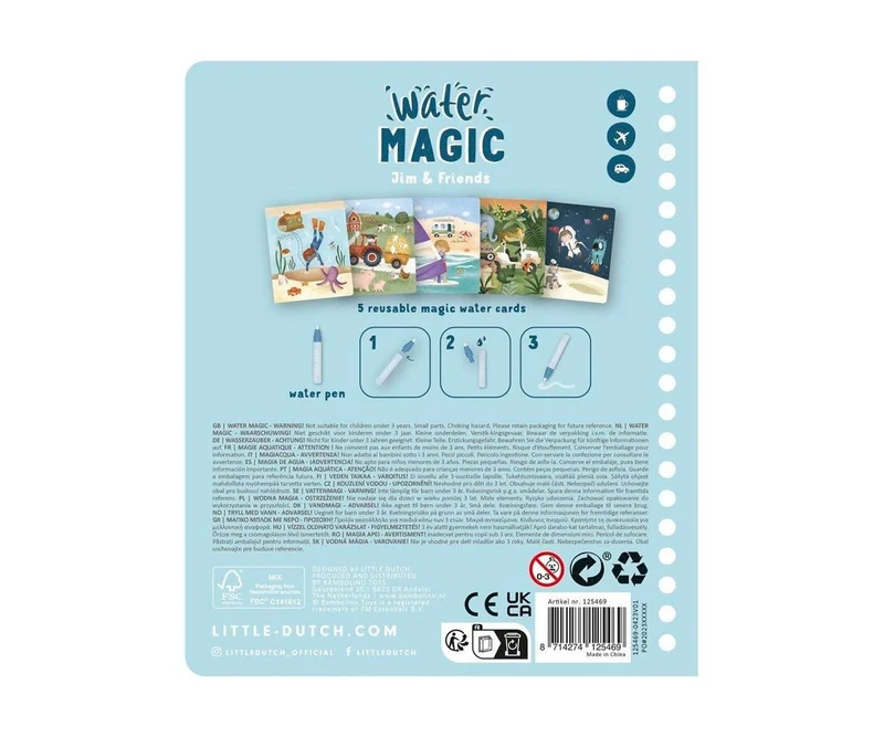 Libro Mágico para Colorear Jim & Friends