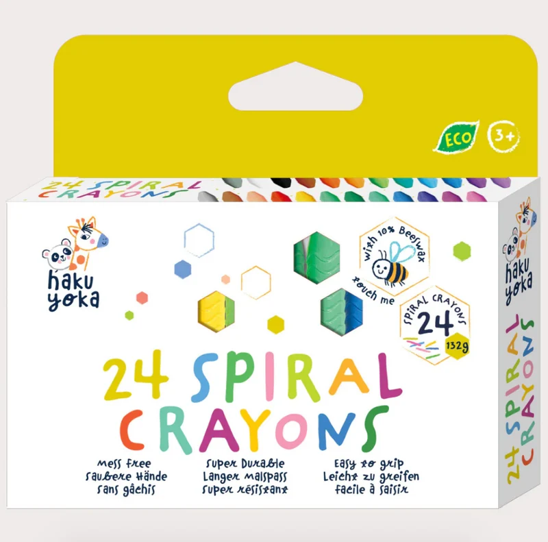 Ceras en espiral 24 unidades