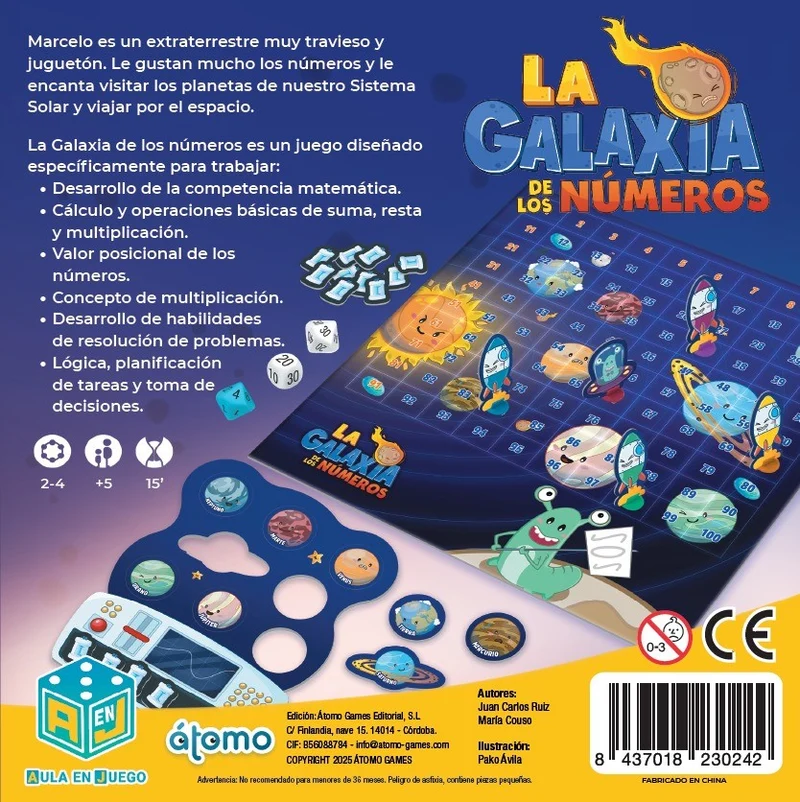 La Galaxia de los Números - Aula en Juego