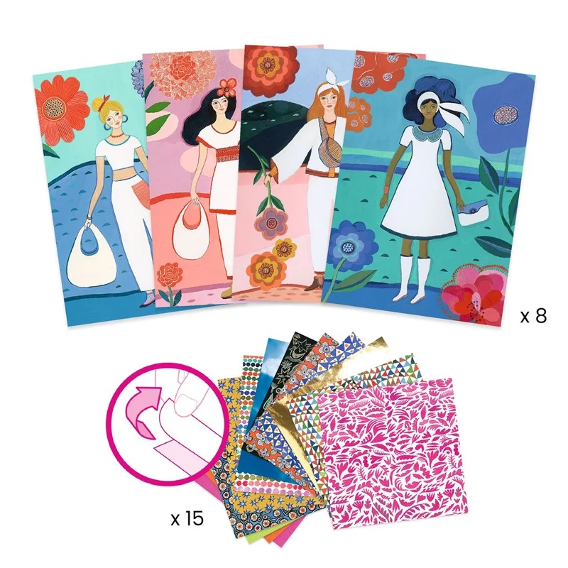 Collage: Moda WAX - Djeco