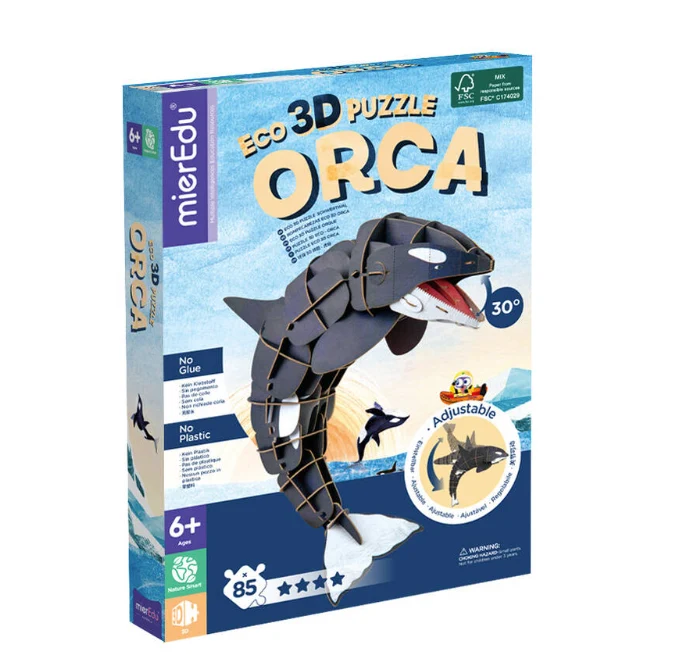 Puzzle Eco 3D: Orca - mierEdu