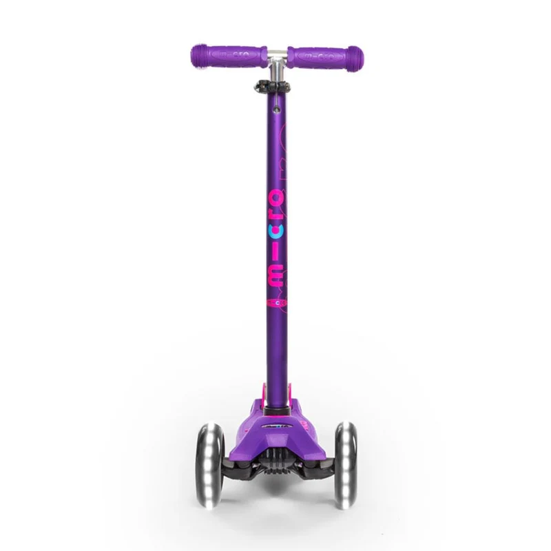 Patinete Maxi Deluxe LED Lila