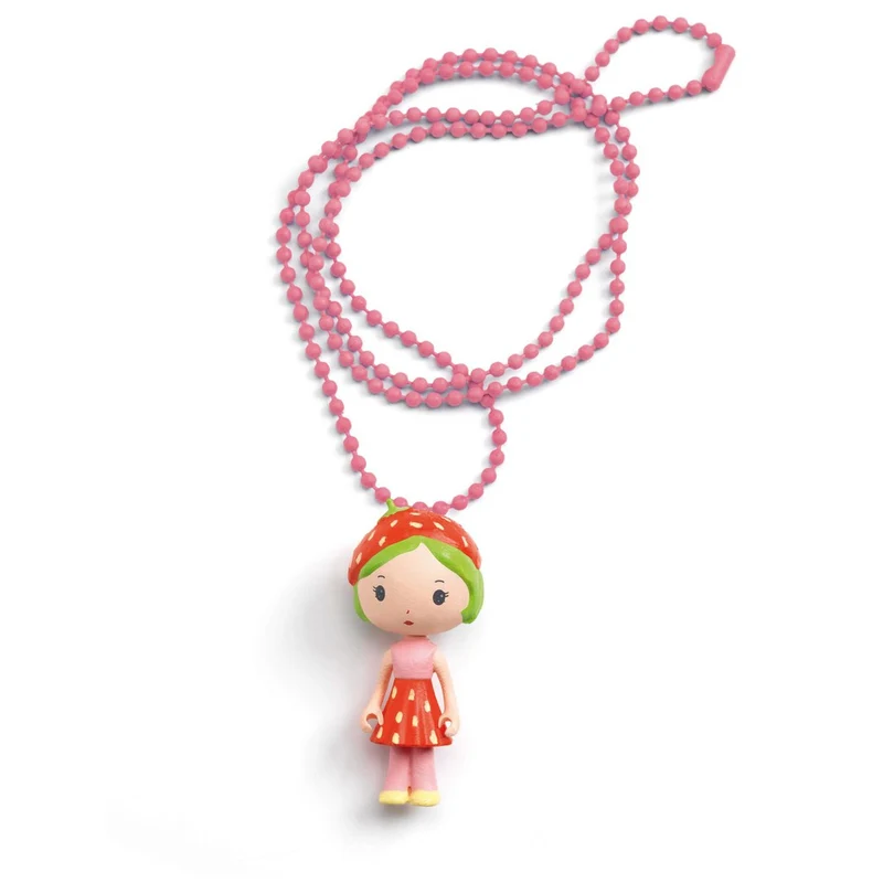 Collar con colgante Tinyly - Berry