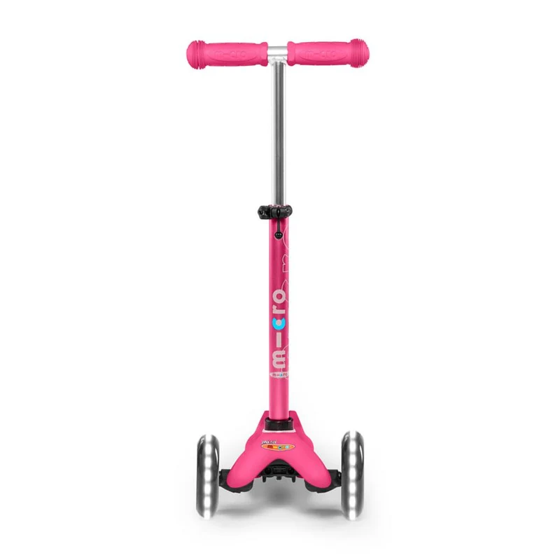Patinete Mini Micro Deluxe Rosa Luces LED