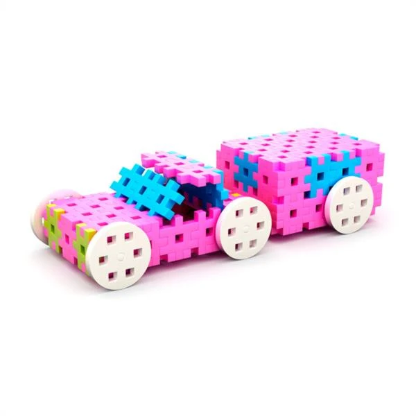 Bloques Meli Basic Travel Box Constructor Pastel 500 Piezas