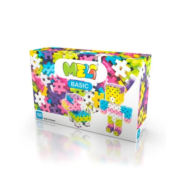 Bloques Meli Basic Pastel 150 Piezas