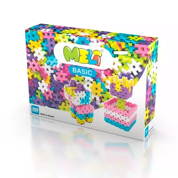 Bloques Meli Basic Pastel 300 piezas
