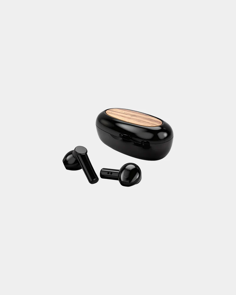 Auriculares reciclados bambú FSC Bluetech para personalizar