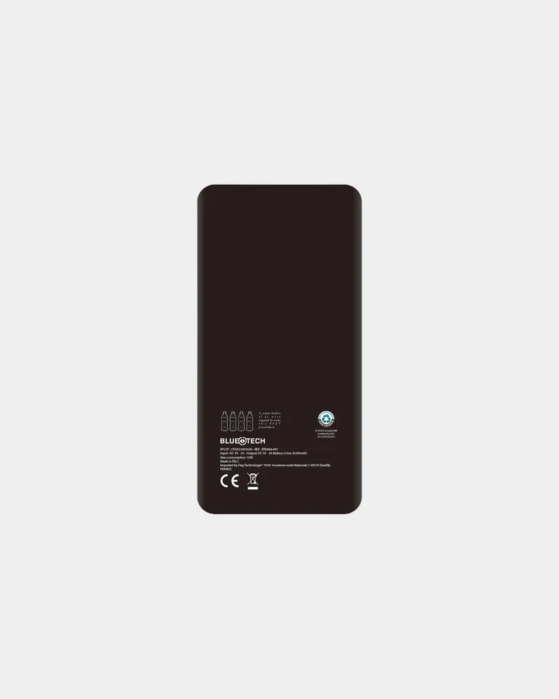 Power bank RPET 10.000 mAh Bluetech para personalizar