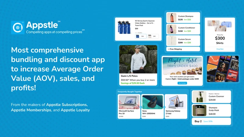 Appstle℠ Bundles App & Upsells
