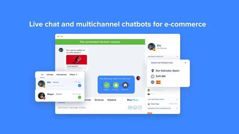 Crisp ‑ Helpdesk & AI Chatbot