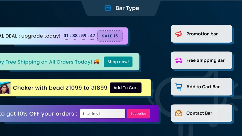 WebRex Multi Announcement Bar