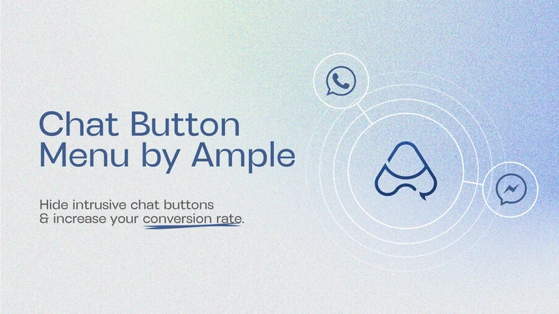 Ample: Chat Button Menu