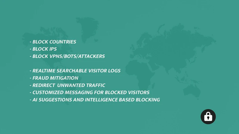 AirLock: Geo, IP & Bot Blocker