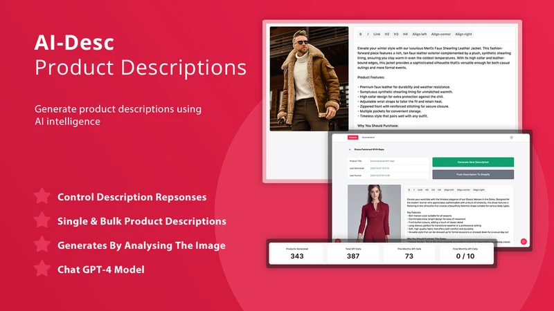 AI Product Descriptions