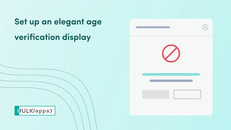 Hulk Age Verification Popup