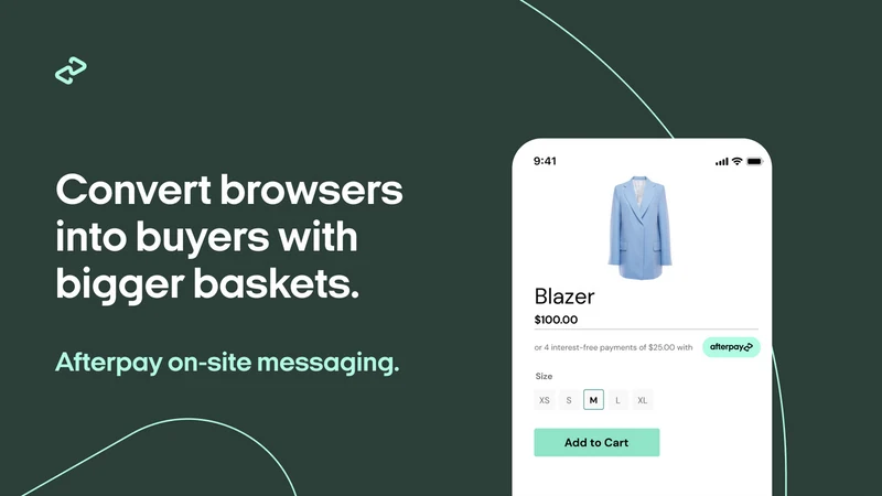 Afterpay On‑Site Messaging