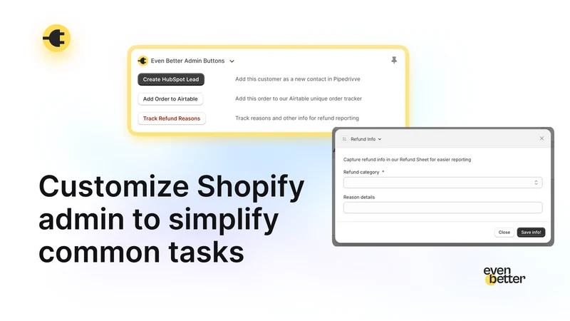 Admin Shortcuts