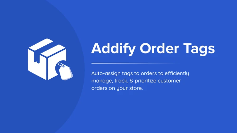 Addify Order Tags