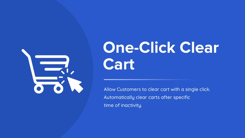 One‑Click Clear Cart