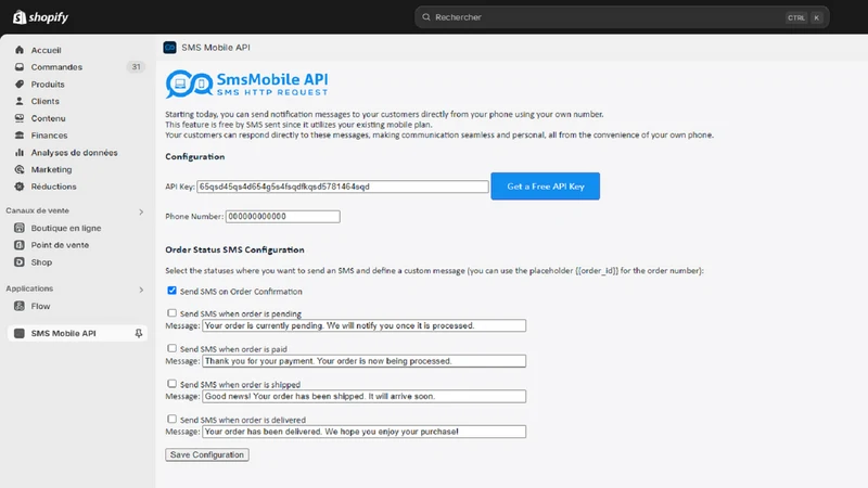 SMSMobileAPI SMS & WhatsApp