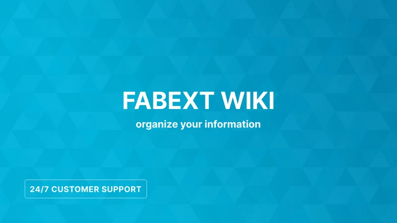 Fabext Workspace
