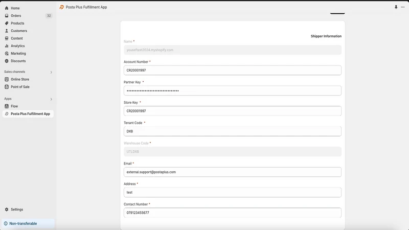 Posta Plus Fulfillment App