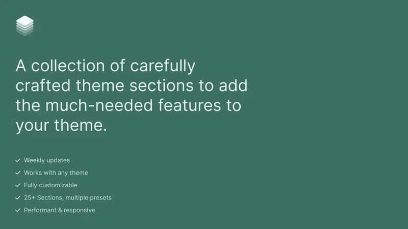 Theme Sections by Pexil
