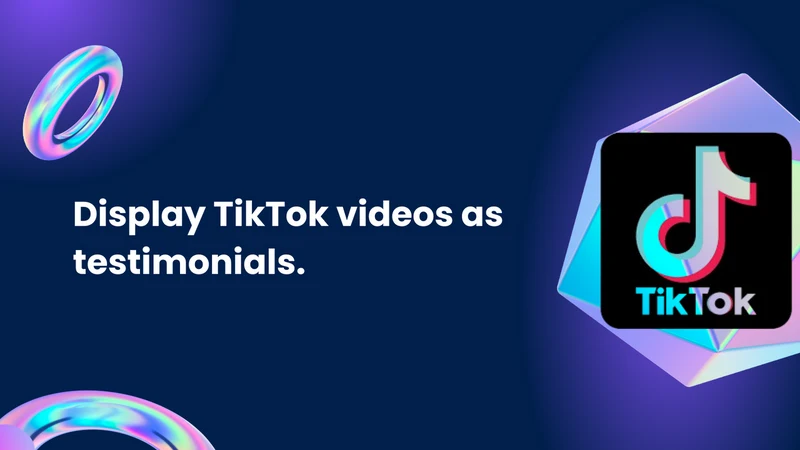 Embed TikTok Videos