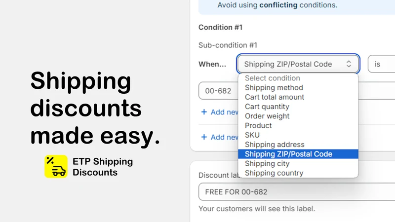 Free Shipping Discounts ‑ SC