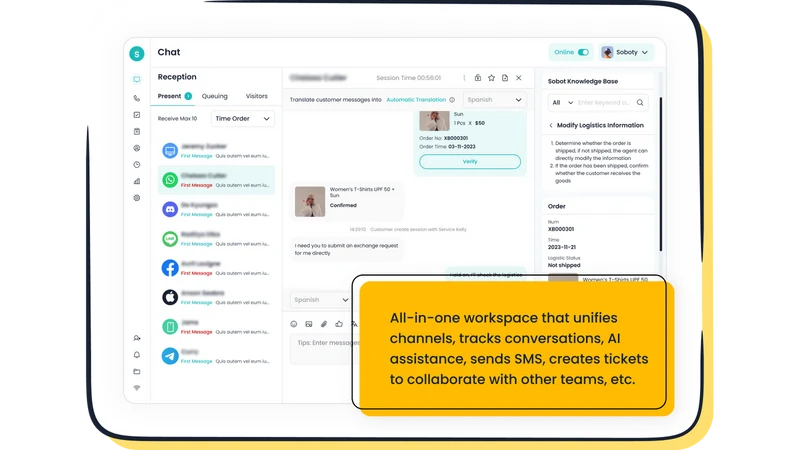 Sobot AI Agents & Live Chat