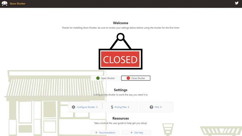 Store Shutter