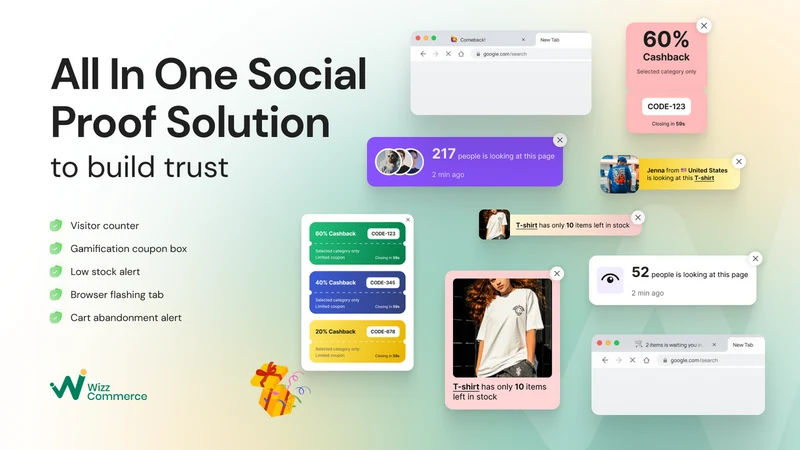 FOMO Sales Pop Up Social Proof