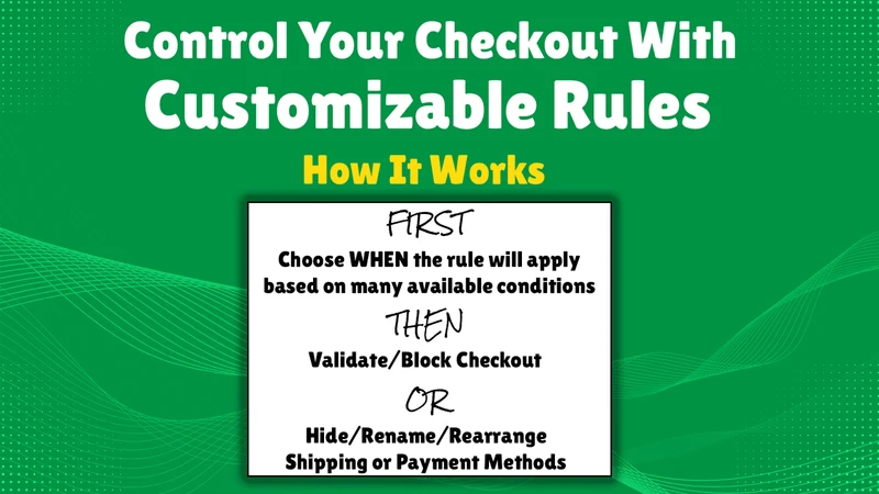EZ Checkout Controller | Rules