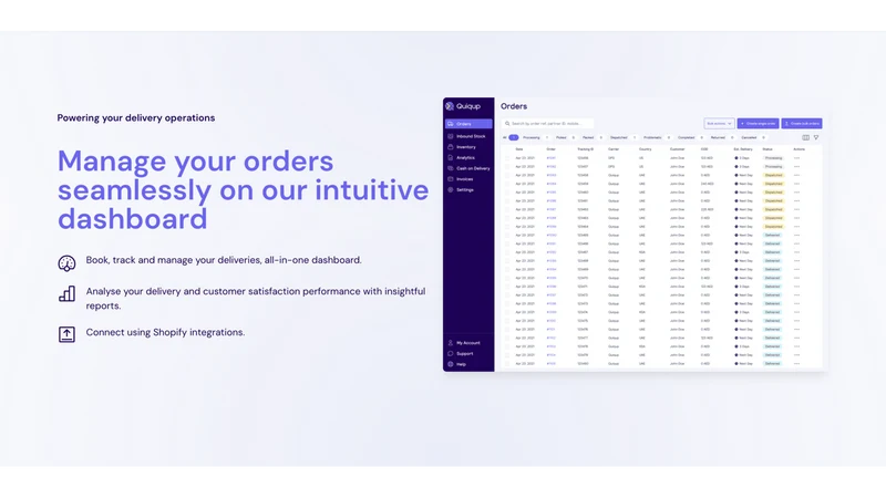 Quiqup: Fulfilment & Delivery