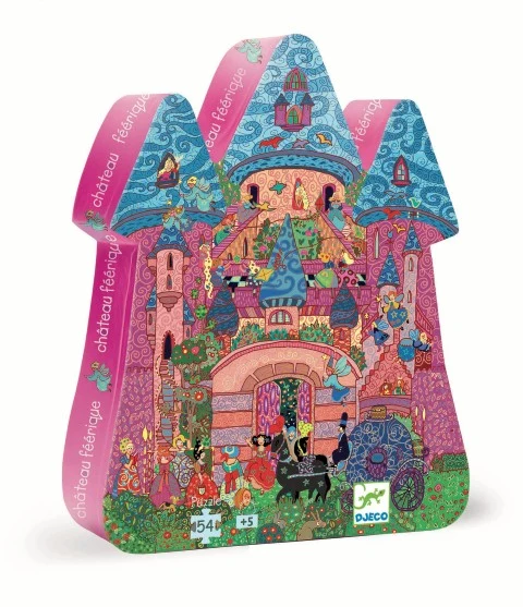 Puzzle Silueta - El Castillo de cuentos - 54 pzs.