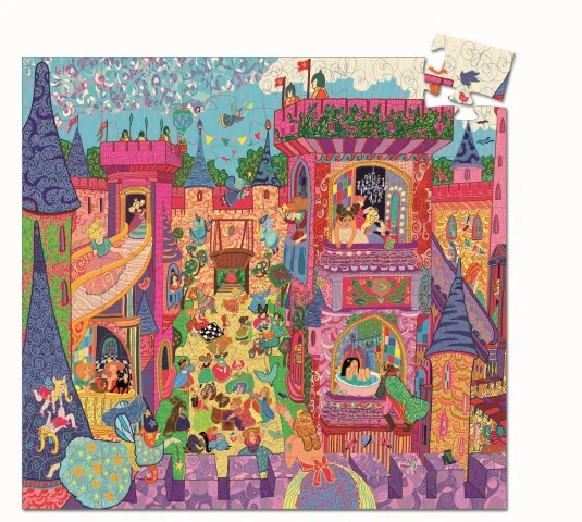 Puzzle Silueta - El Castillo de cuentos - 54 pzs.