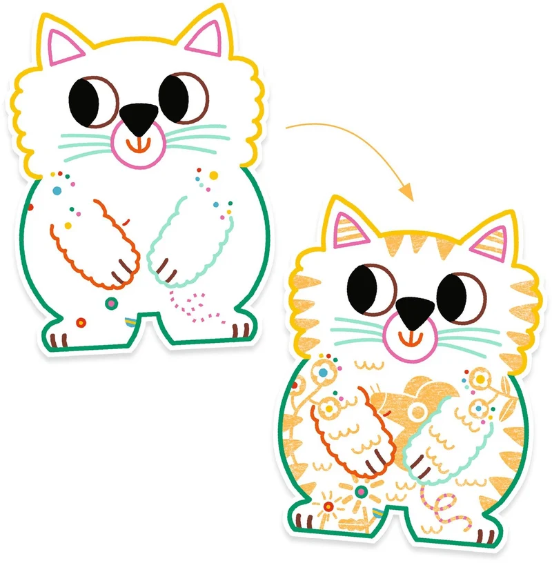 Colorear Animales Domésticos - Djeco