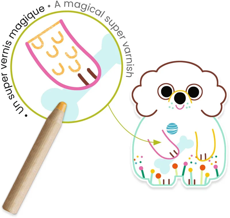 Colorear Animales Domésticos - Djeco