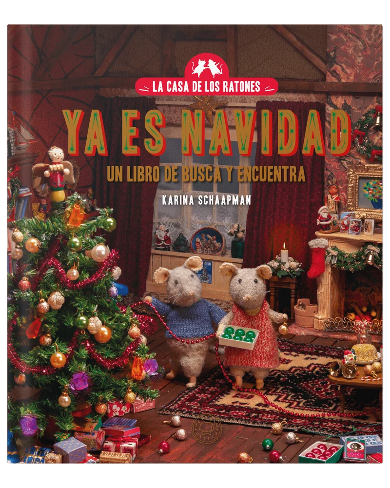 La casa de los ratones - Ya es Navidad: Un libro de busca y encuentra