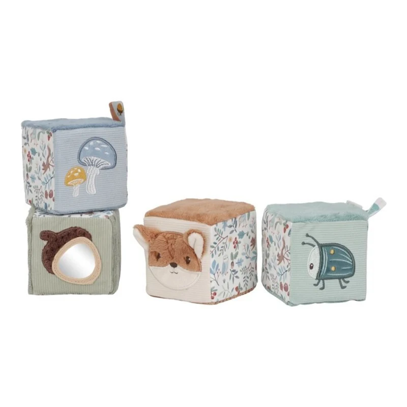 Cubos blanditos Forest Frie - Little Dutch