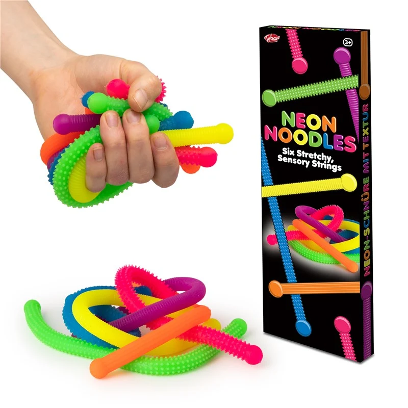 Scrunchems - 6 Neon Noodles