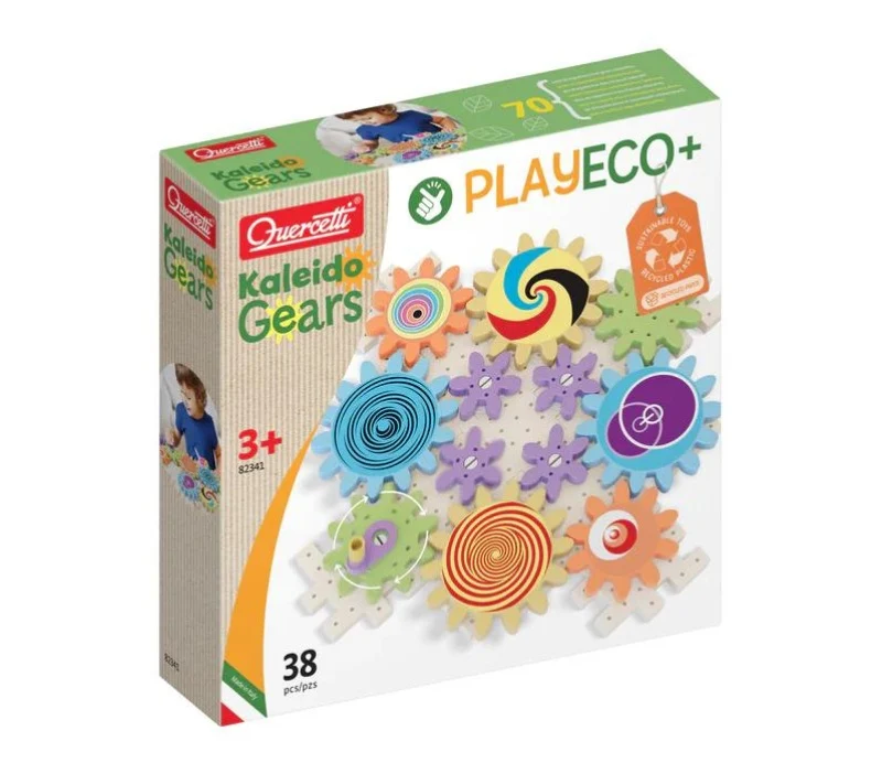 Juego de engranajes 38 piezas - bioplástico