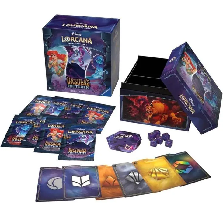 Disney | Caja Élite de 8 Sobres de Ursulas Return Illumineers (4URS) Inglés 2024