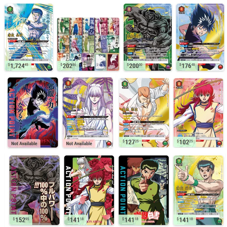 Union Arena | Caja de 16 Sobre Yu Yu Hakusho Japonés 2024