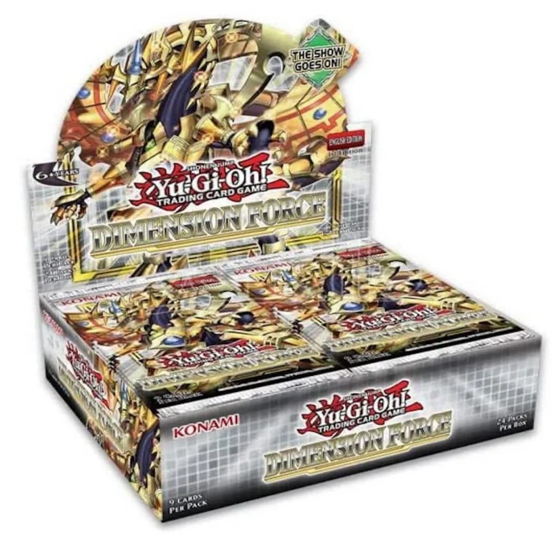 Yu-Gi-Oh! | Booster Box de 24 Sobres de Dimension Force 2022 Inglés